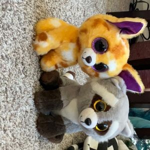 I am selling a fox and a raccoon for $10